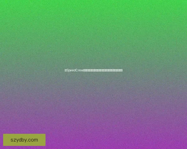 以SpeedCrew为核心，探索其创新团队模式与行业影响力的多维度分析