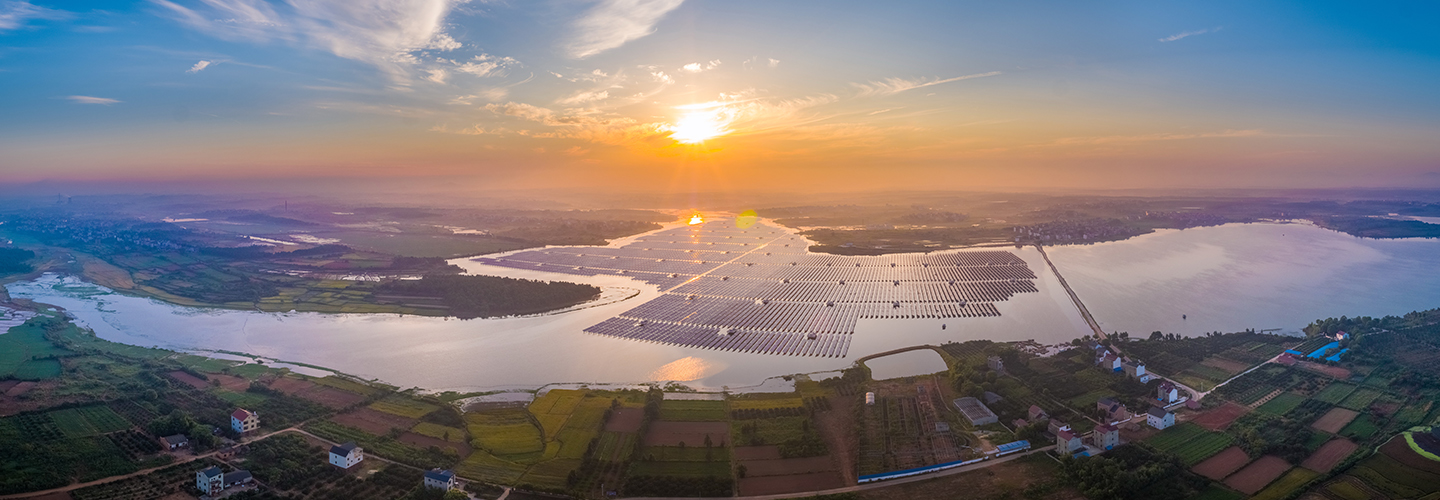 5001拉斯维加斯科技江西鄱阳123.235MW “渔光互补”型光伏发电扶贫项目
